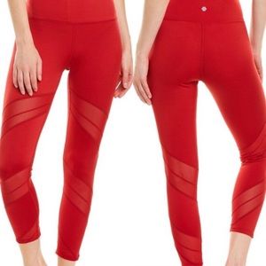 🌵Nanette Lepore Milkway Red Leggings- Size Large